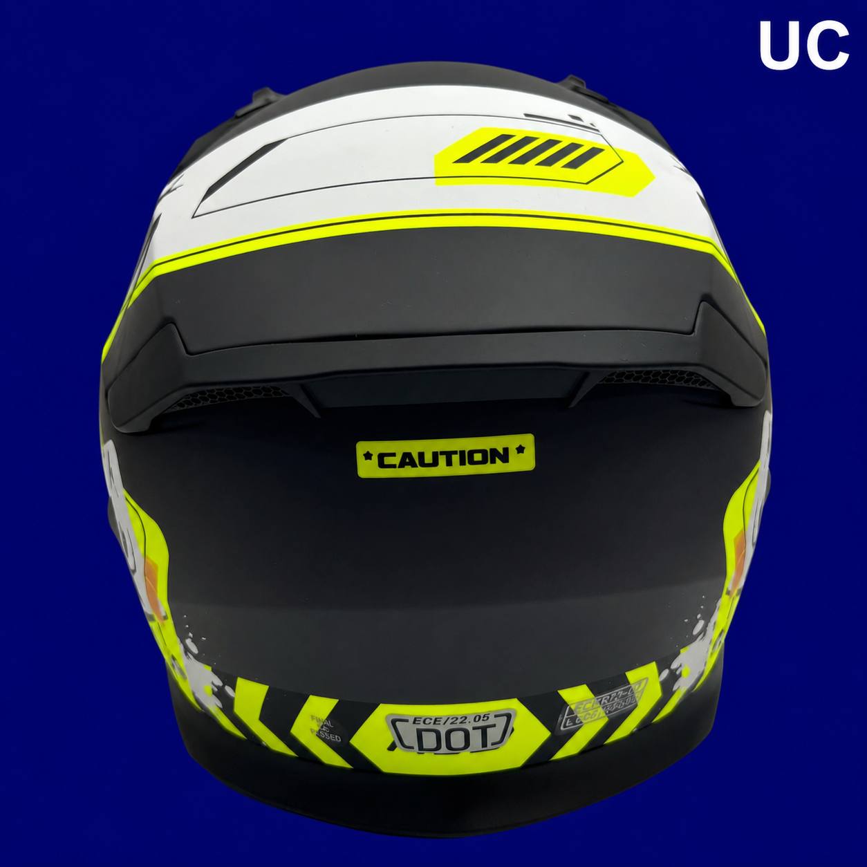 کلاه کاسکت فک جدا شونده RAPIDO-مشکی فسفری تصویر 2