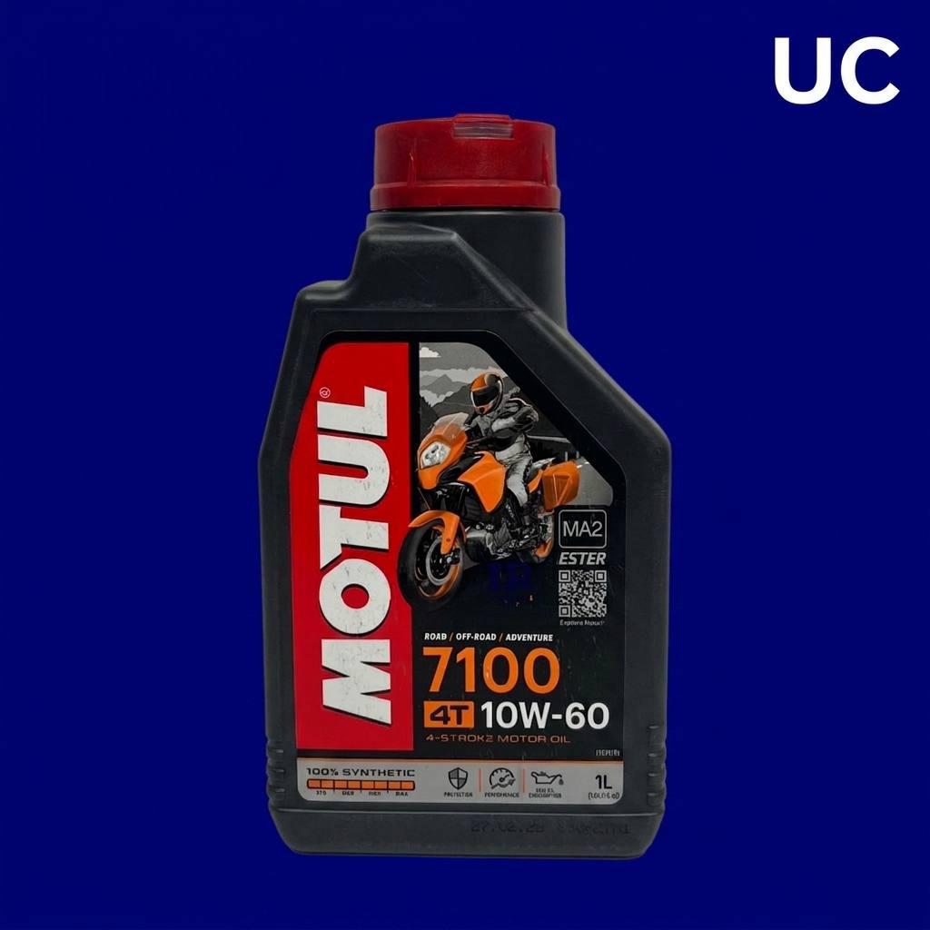 روغن موتور سیکلت موتول MOTUL 7100 10W60 تمام سنتتیک | محافظت حداکثری از موتور